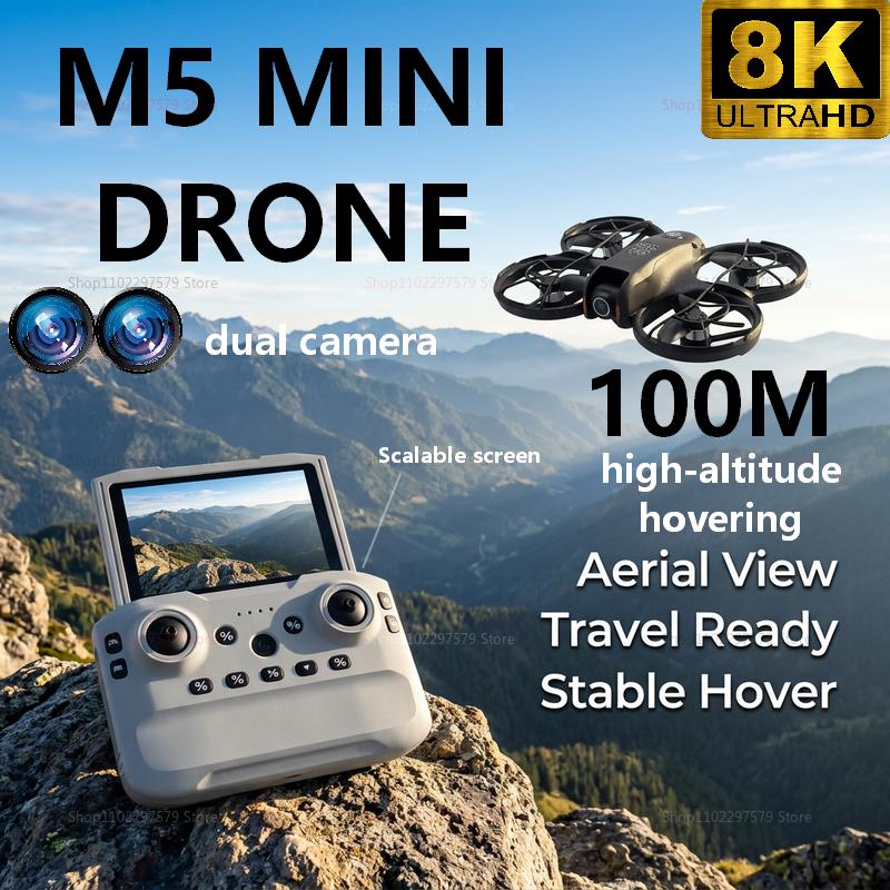 Fpv Drone Charger - 2026 신형 M5 미니 드론 8K